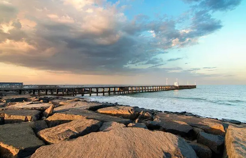 Promenade  famous landmarks in pondicherry